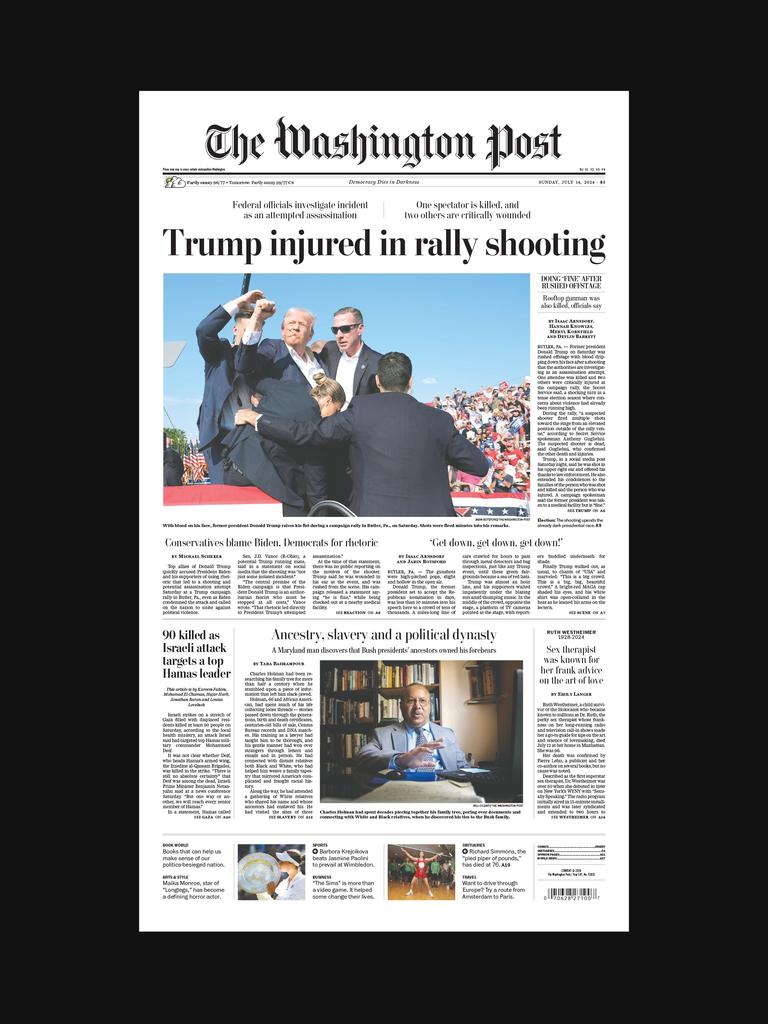 Trump assassination attempt: World’s front pages | Townsville Bulletin