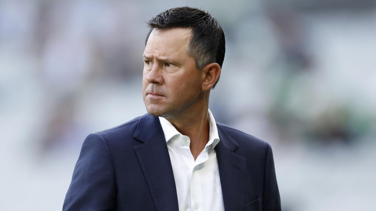 Ricky Ponting at the MCG this year. Photo by Darrian Traynor/Getty Images.