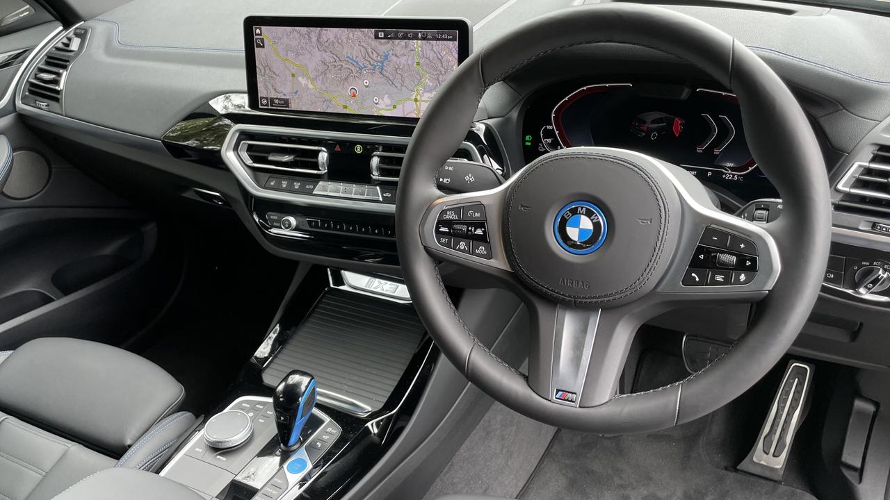 The BMW iX3 has a potential range of more than 460km.