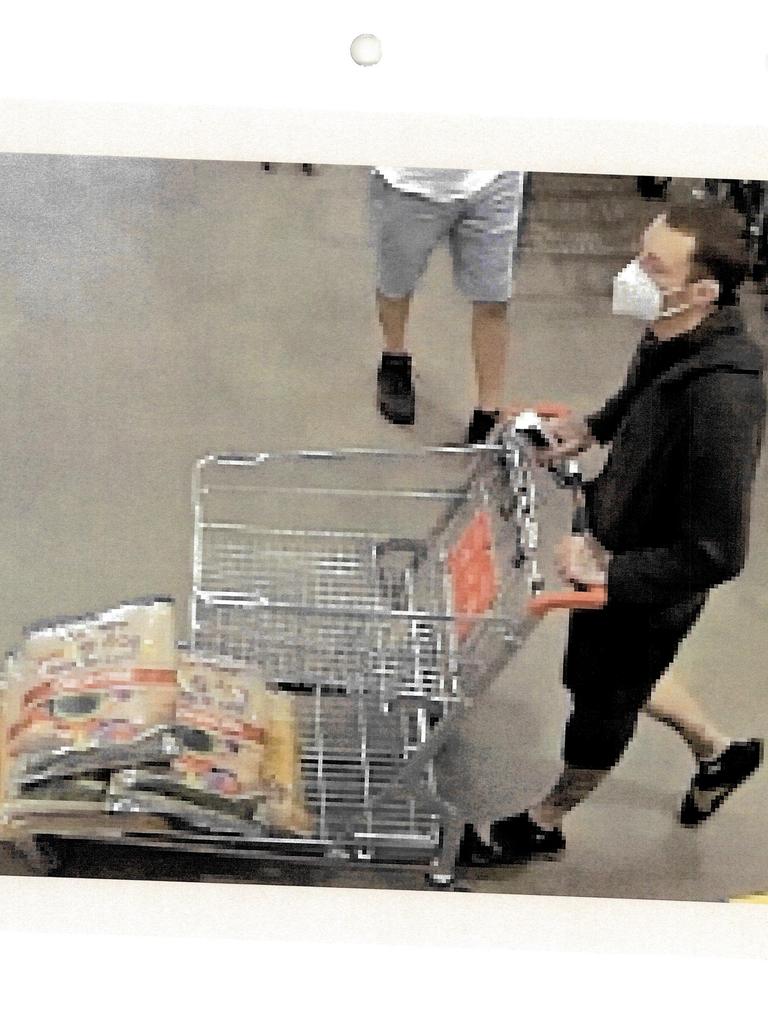 Justin Stein at Bunnings. Picture: NSW Supreme Court