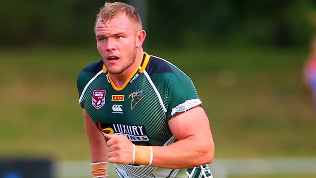 Martin Kennedy playing for the Ipswich Jets in 2014. Photo: Jack Tran