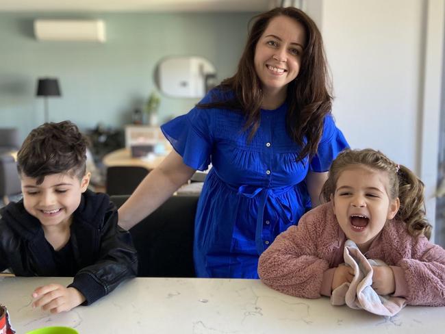 Emilia Rossi has started investment portfolios for her two children to help them meet life's future financial challenges.