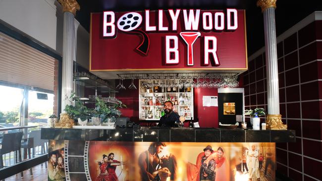 The Bollywood Bar is a fully licenced restaurant. Picture: Glenn Hampson.