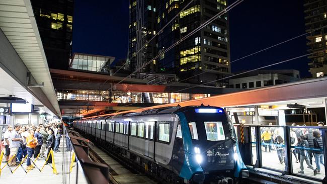 Sydney Metro's $8.3 billion Northwest rail line. Picture: North Shore Times.