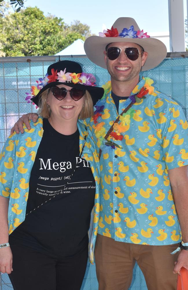 Bec Campbell and Dave Kahl at the 2022 Caloundra Music Festival. Photo: Elizabeth Neil