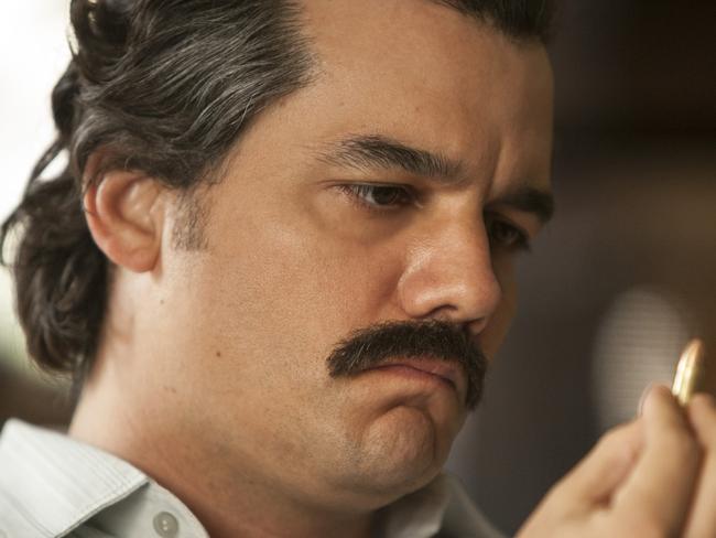 Wagner Moura as Pablo Escobar in the Narcos series on Netflix.