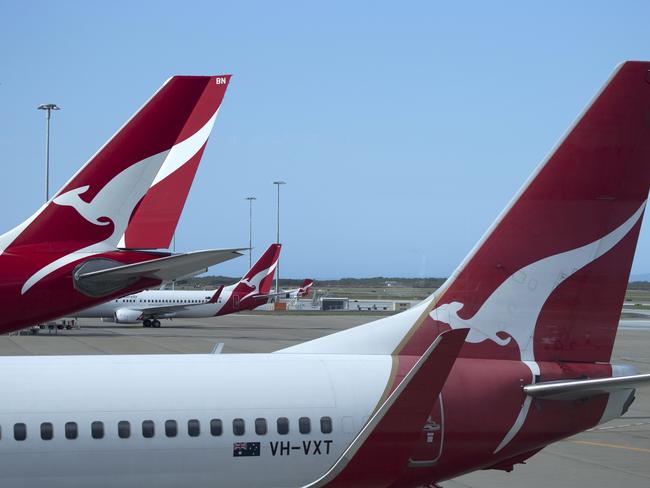 Qantas planes are being parked at airports around Australia until flights resume. Photo: iStock