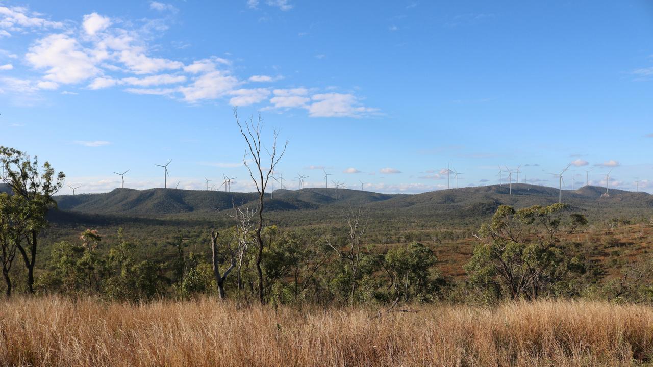 A render of the Moonlight Range project. Picture: Greenleaf Renewables