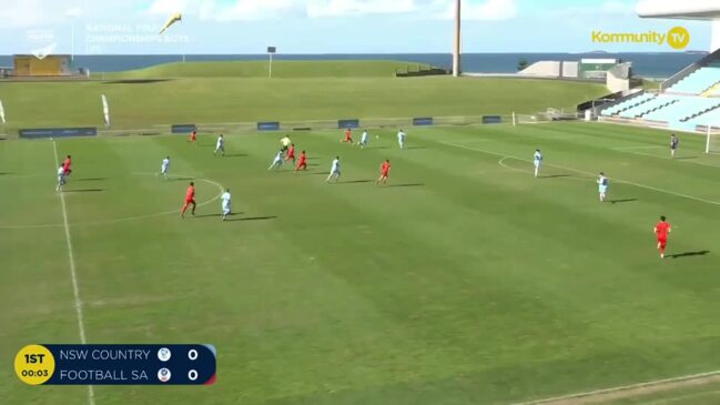 Replay: NSW Country v South Australia (15D) - Football Australia Boys National Youth Championships Day 2