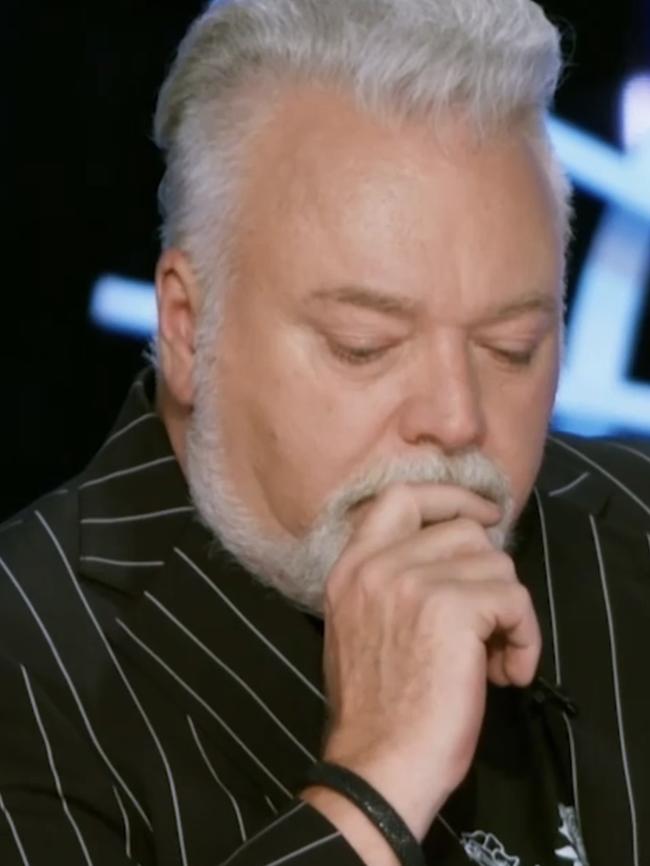 Kyle Sandilands needed a moment to compose himself.