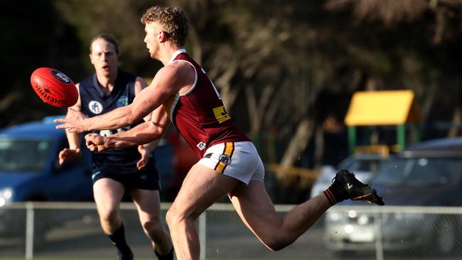 Tom Keys will be a key figure for Lower Plenty in this weekend’s NFL Division 2 grand final.