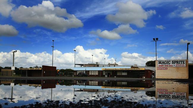 Richmond Greyhound track in Sydney's West. Picture: Mark Evans