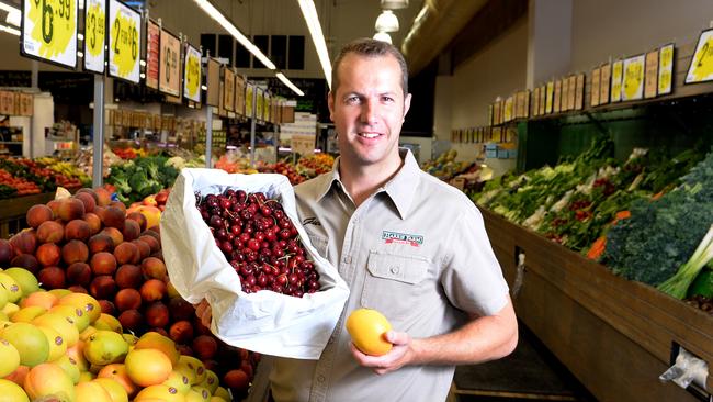 Angus Harris, pictured at the company’s Manly store.