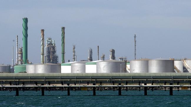 BP’s Kwinana Oil Refinery in Western Australia.