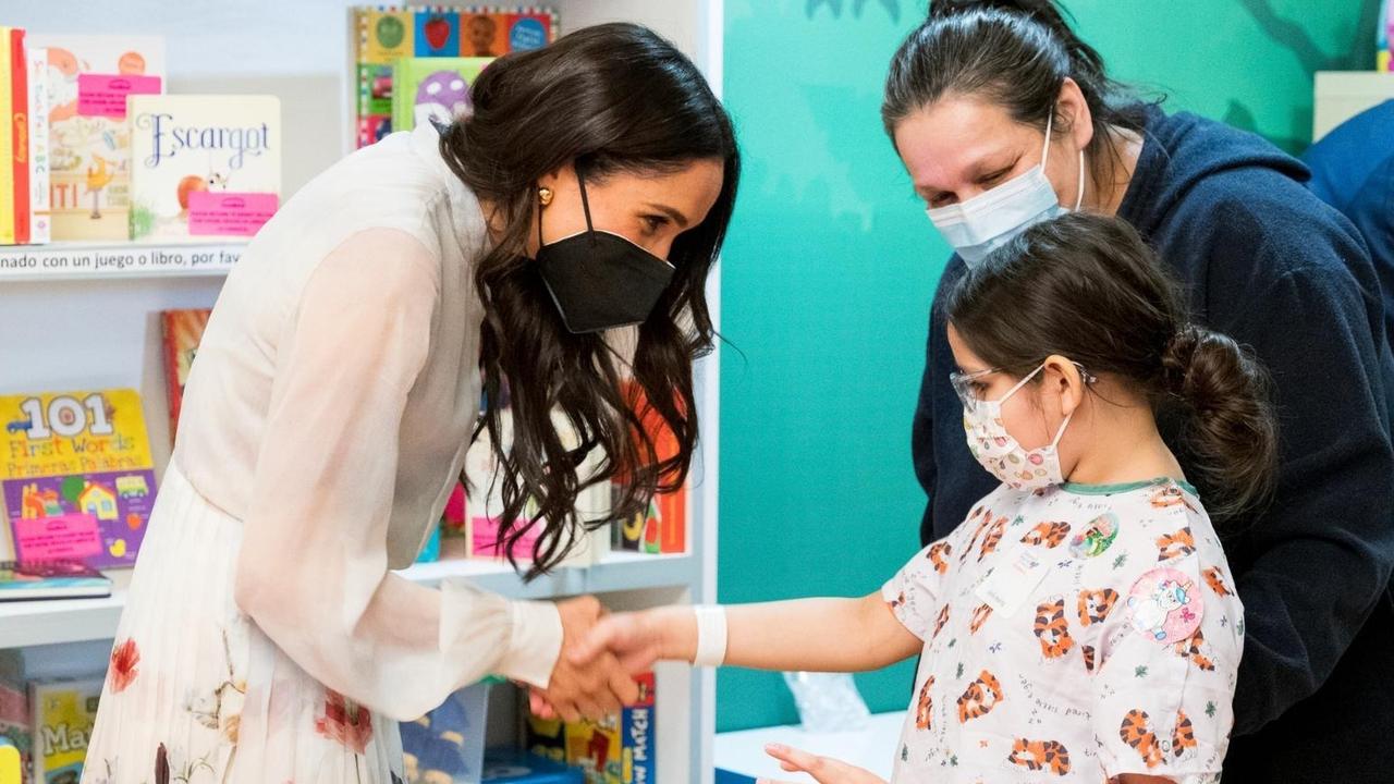 Meghan Markle visited Children's Hospital Los Angeles to support their Make March Matter fundraising campaign on March 21, 2024. Picture: Supplied, Children's Hospital LA