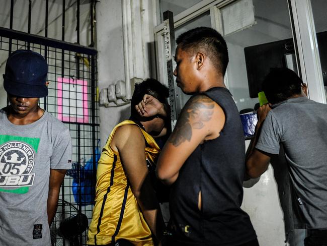 Duterte has been living up to his nickname The Punisher with his war on drugs. Picture: Dondi Tawatao/Getty Images