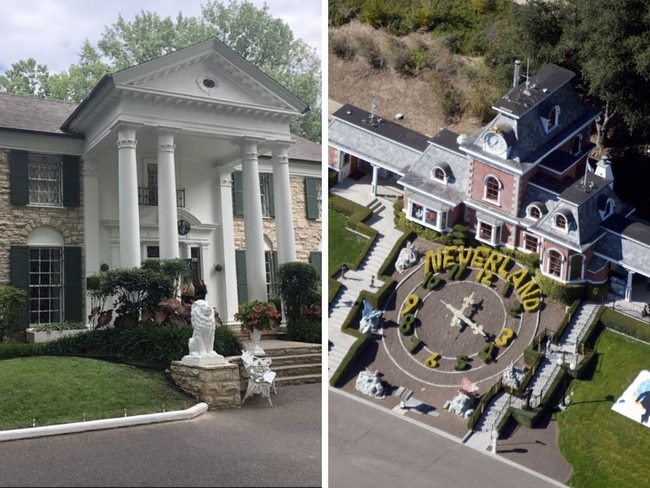 Star opens up about living at Neverland, Graceland. Picture: Wikimedia Commons; Frazer Harrison/Getty Images