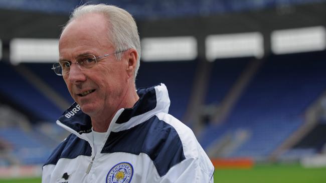 Former England manager Sven-Goran Eriksson is a candidate for the Jets job