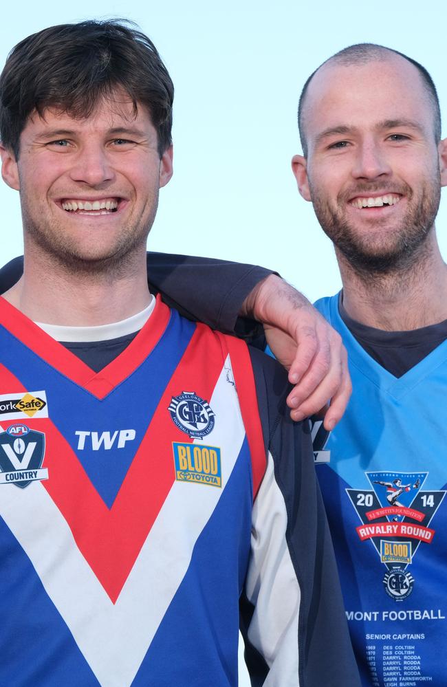 Mathieson Medalists Matt Caldow and Fraser Fort Picture: Mark Wilson