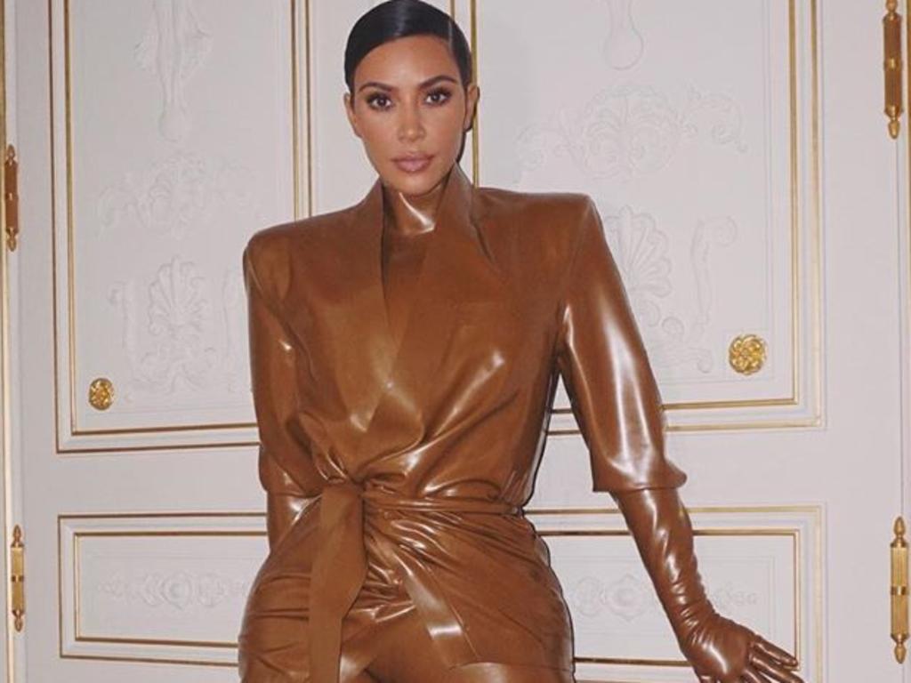 The reality star’s post gave her followers’ chills. Picture: Instagram/Kim Kardashian