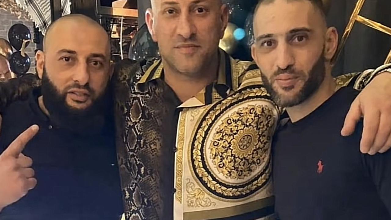 The Zahed brothers: (l-r) Omar, Tarek and Abdul. Picture: Supplied