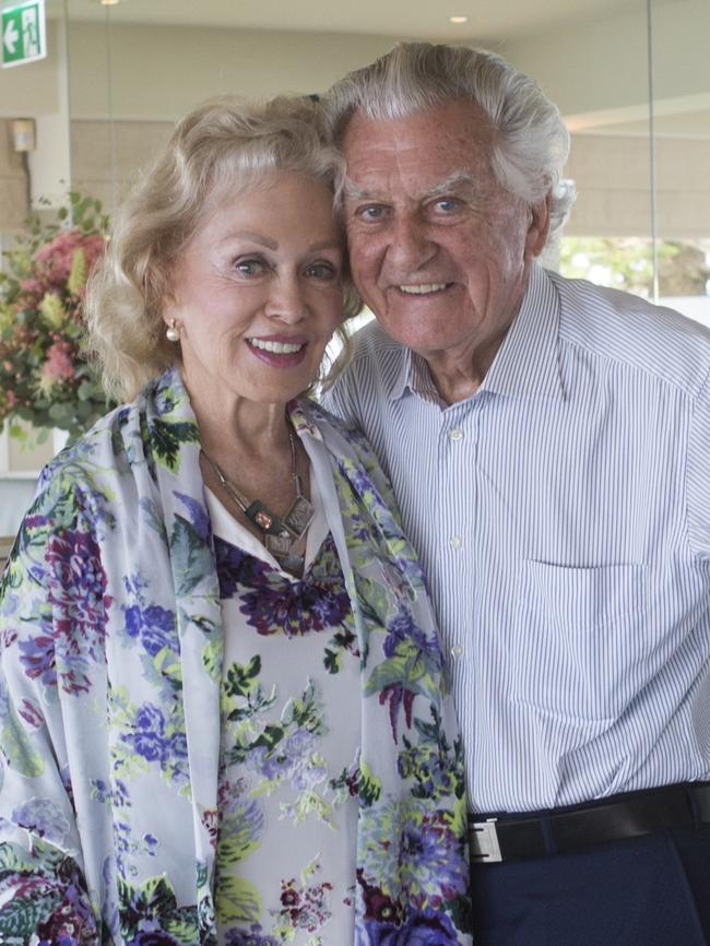 Blanche d’Alpuget and Bob Hawke last year.