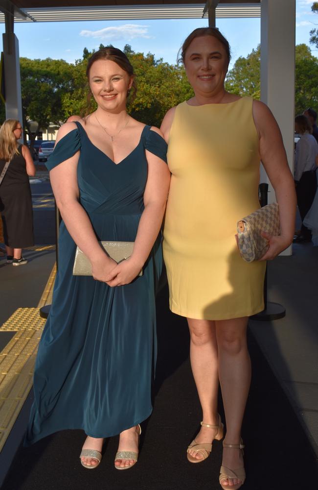 Ella Husband and Tanya Husband at the Burnside State High School formal 2023.