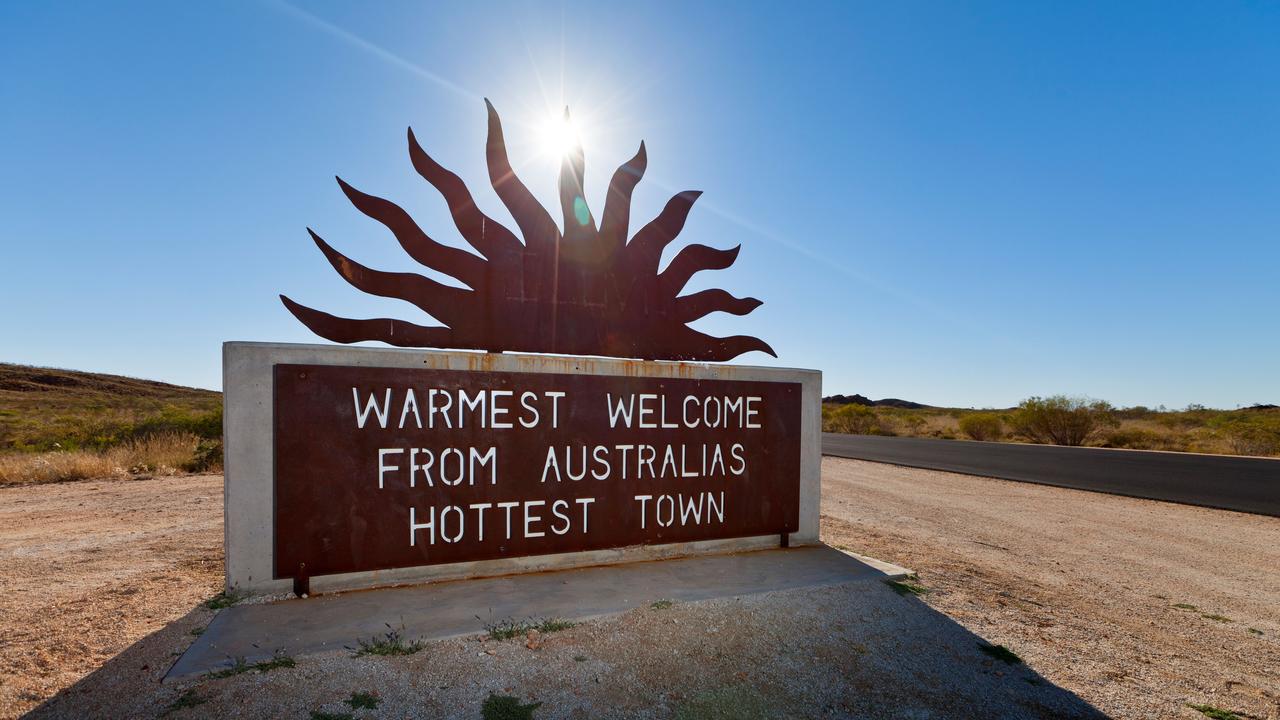 Marble Bar tipped over 48C yesterday.