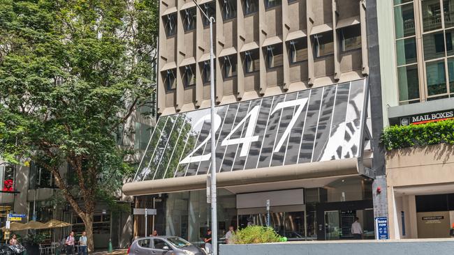 Queensland Country Bank's new headquarters at 247 Adelaide St in the Brisbane CBD.