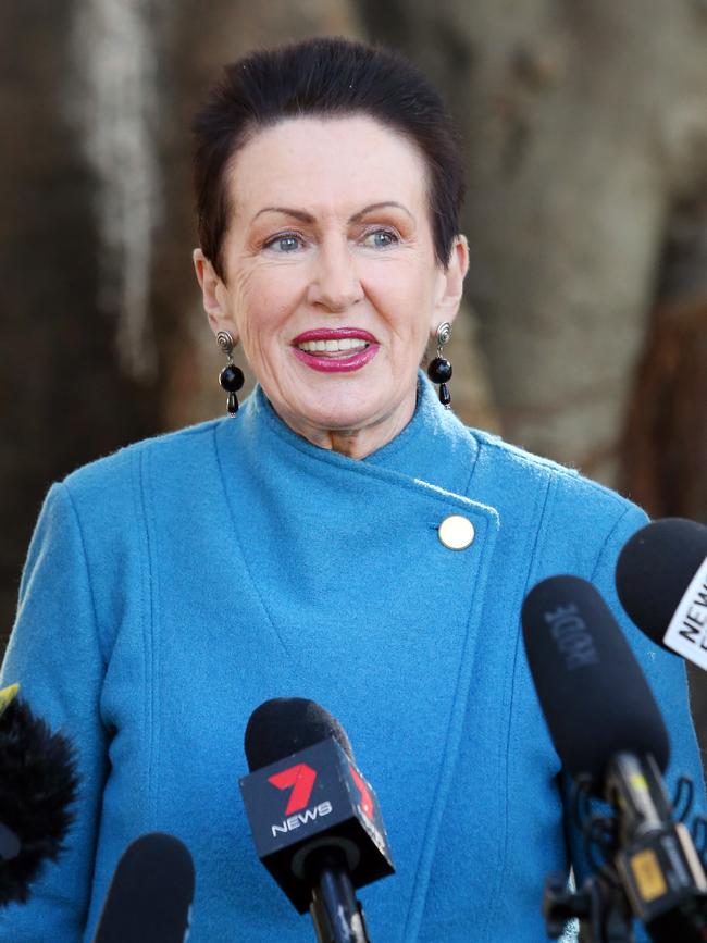 Sydney Lord Mayor Clover Moore has been a vocal opponent of the plan. Picture: Richard Dobson