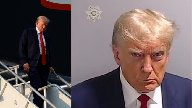 Trump mugshot revealed after being booked and released from US jail