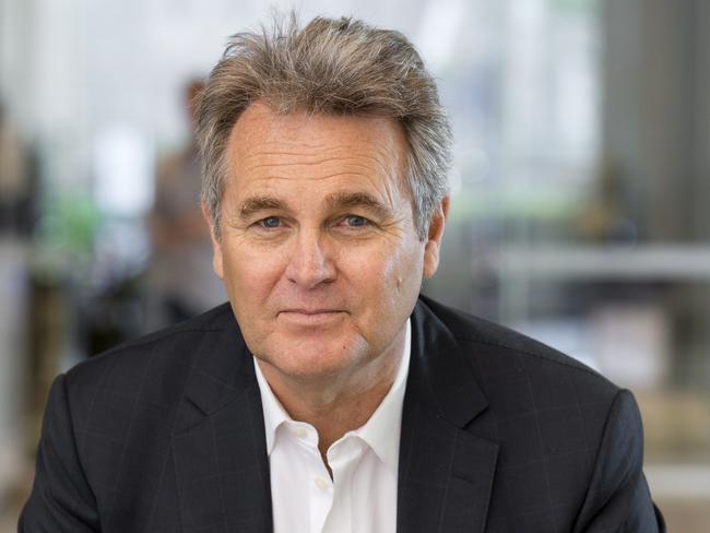 Demographer Bernard Salt said social media used chewed up time for many Aussies. Picture: Supplied