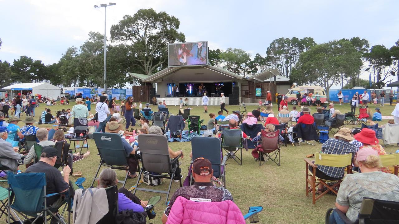 Thousands gathered at the Seafront Oval at this year's Hervey Bay Seafood Festival.