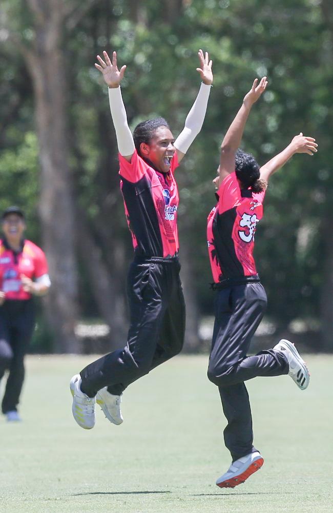 Underage 19 Female Championships; Various Matches played at Nudgee College Cricket Ovals 14.12.23 Pics by Stephen Archer