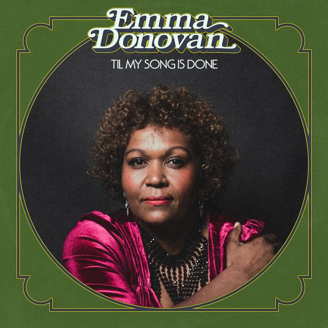 Artwork for 'Til My Song Is Done', an album by Emma Donovan released in 2024.