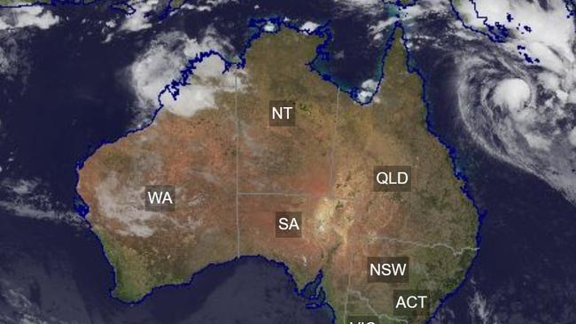 The bureau said it would be a “breezy” week for residents in Queensland. Picture: BOM