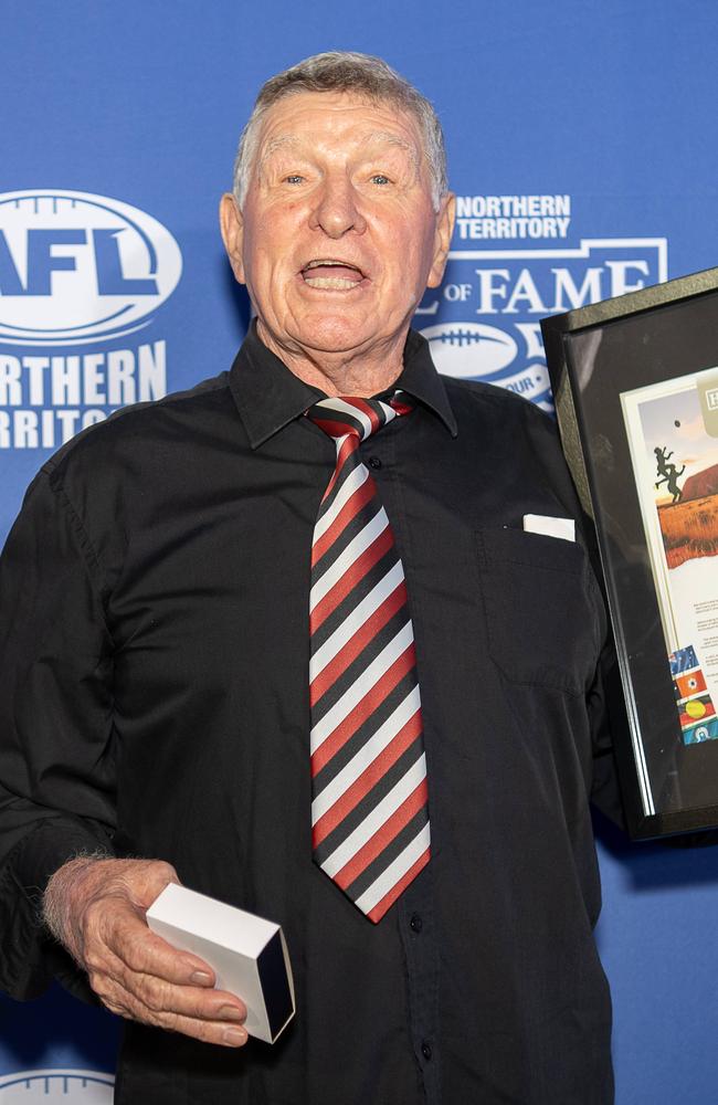 Alan Smith at the 2023 AFLNT Hall of Fame. Picture: Pema Tamang Pakhrin