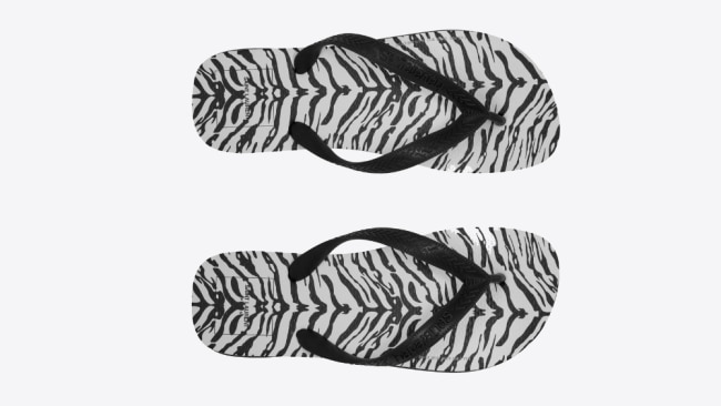 Saint Laurent x Havaianas Making Thongs Fashion Again body soul