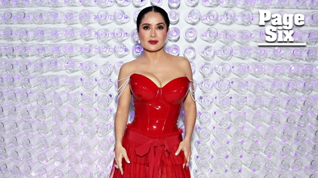 Salma Hayek celebrates 57th birthday with bikini photos