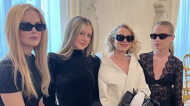 Style queens and their kids. Picture: @naomiwatts Instagram