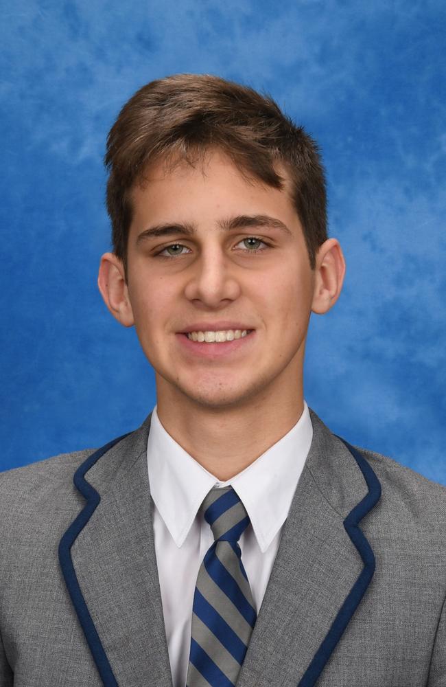 Anglican Church Grammar School 2024 Proxime Accessit to the Dux in IB Bill McCart. Picture: supplied