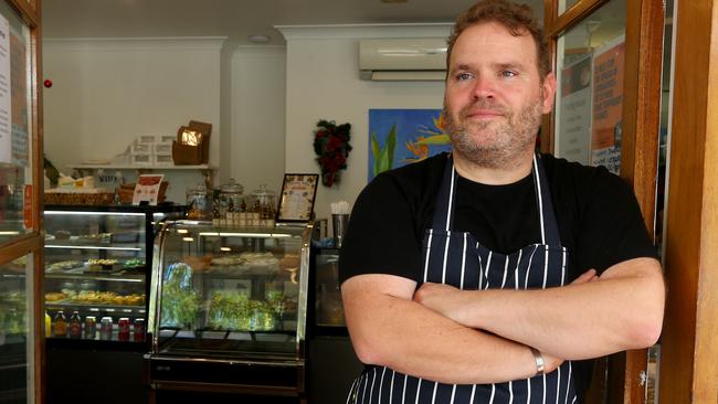 Patrick Rano from The Pod Cafe at Ascot says he did not feel he could force staff to have a COVID-19 vaccine. Picture: David Clark