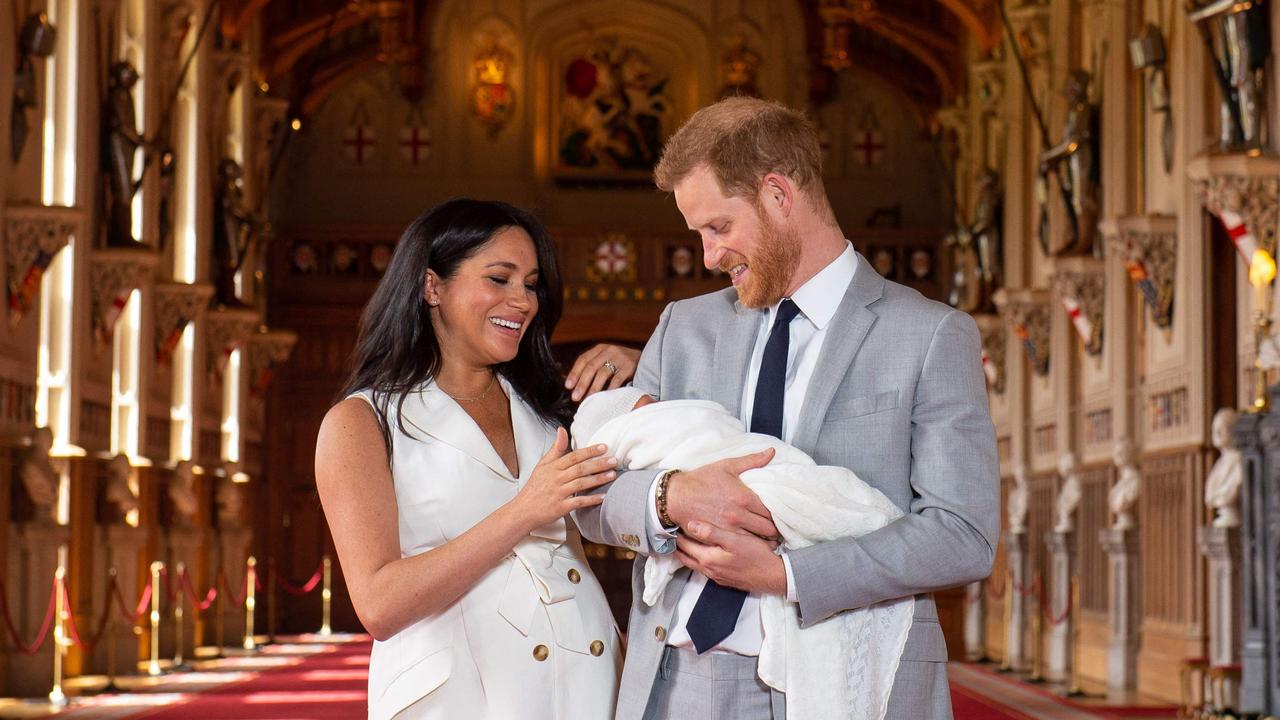 Meghan and Harry with baby Archie in 2019. Picture: Dominic Lipinski / POOL / AFP