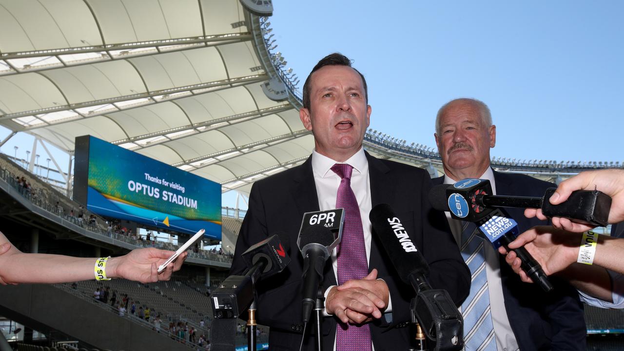 WA Premier Mark McGowan says the state’s COVID-19 controls won’t change for sport.