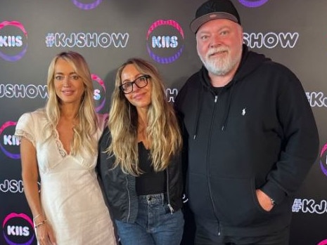 Henderson and Kyle Sandilands with Gabrielle Bernstein.