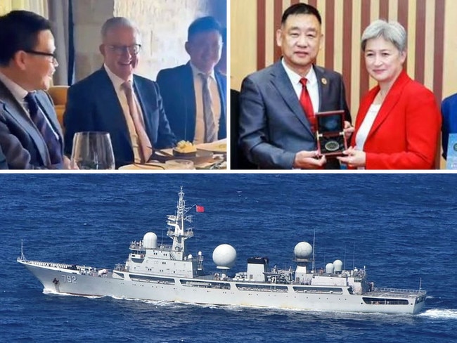 Albanese and Wong and China