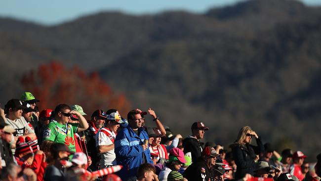 They packed out the stands in Mudgee.