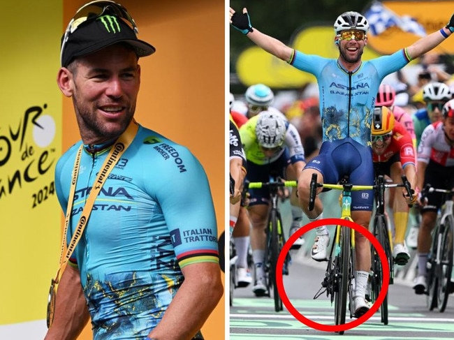 Mark Cavendish won his 35th stage of the Tour de France/