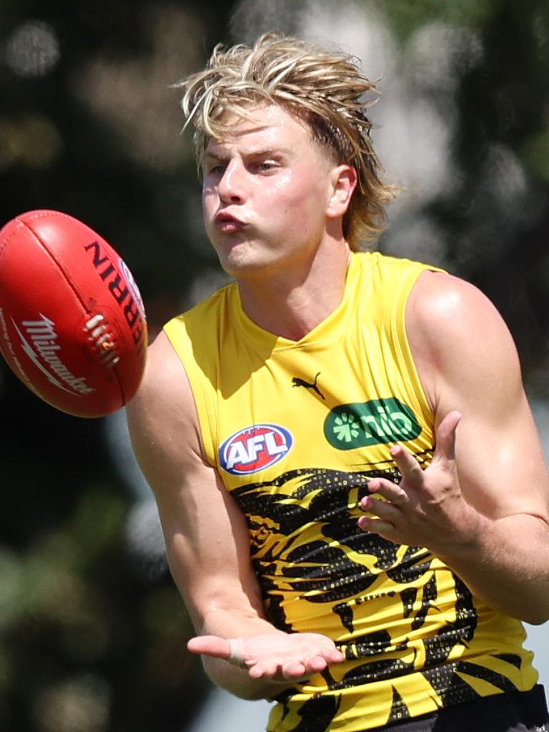 Greeves has been likened to Richmond draftee Josh Smillie. Picture: Mark Stewart