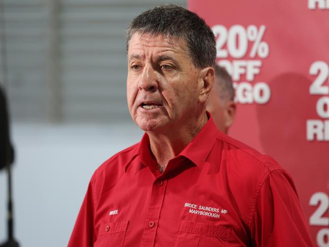 Maryborough state seat, held by MP Bruce Saunders since 2015, is among Labor’s safer seats having been won by an 11.9 per cent margin in 2020. Picture: Liam Kidston